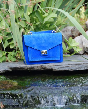 Sac Louise Bleu Cobalt