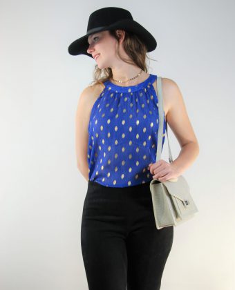 Blouse Eva Bleu