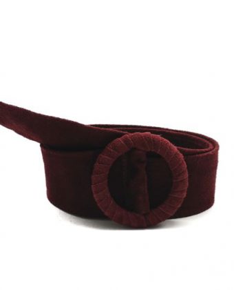 Ceinture Alapi Bordeau